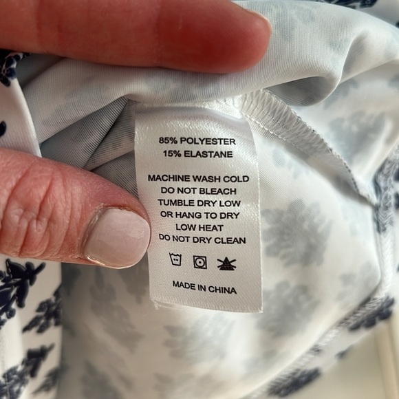 Smith & Quinn Blue & White Athletic Top - Picture 4 of 4